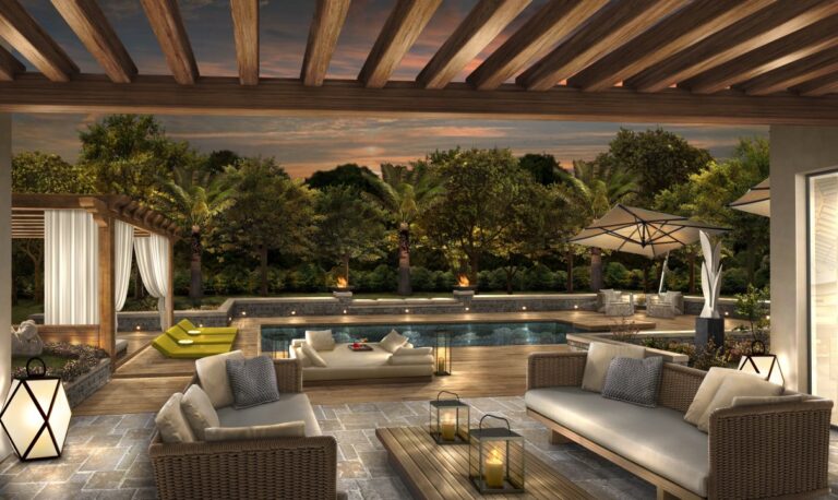 Outdoor Lounge Area